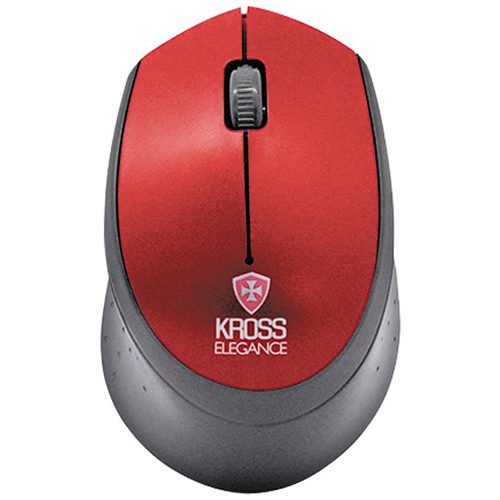 MOUSE S/FIO KROSS, KE-M218 VERMELHO