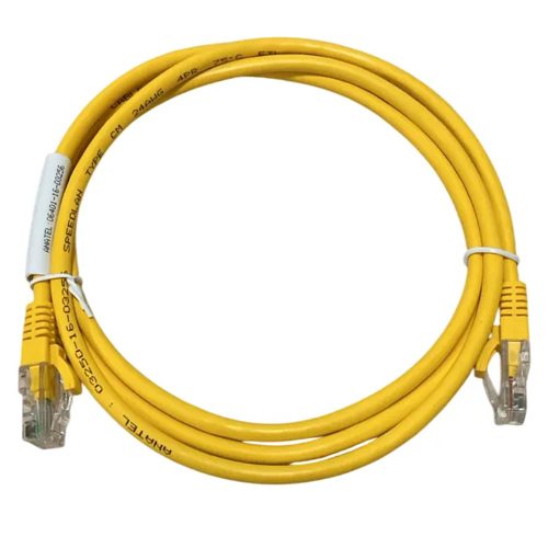 PATCH CORD, 5M, GOLD, CAT5E, 10/100
