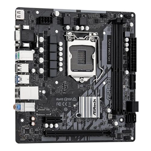 PL MÃE H510, LGA 1200, DDR4, (10,11TH), ASROCK
