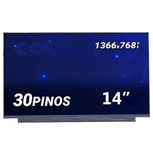 TELA NOTE 14", 30P, SLIM, C/ABA, S/BOR, HD, TE091