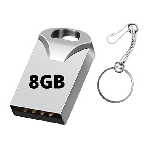 PEN DRIVE 8GB, USB 2.0, CHOKI, CHAVEIRO