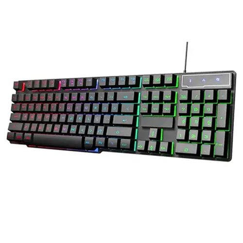 TECLADO USB GAMER, RGB, INOVA, KV-817
