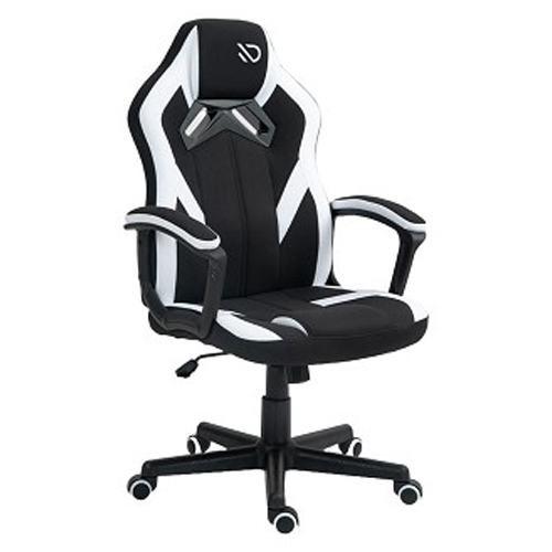 CADEIRA GAMER, PRETO/BRANCO, 120KG, DUEX, DX9025BKW, SPECTRUM