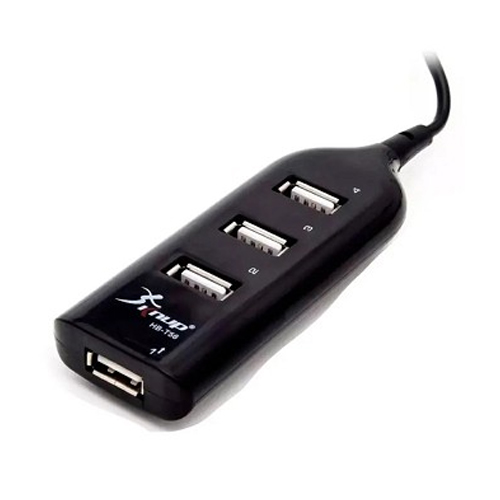 HUB USB 2.0 4 PORTAS KNUP HB-T56