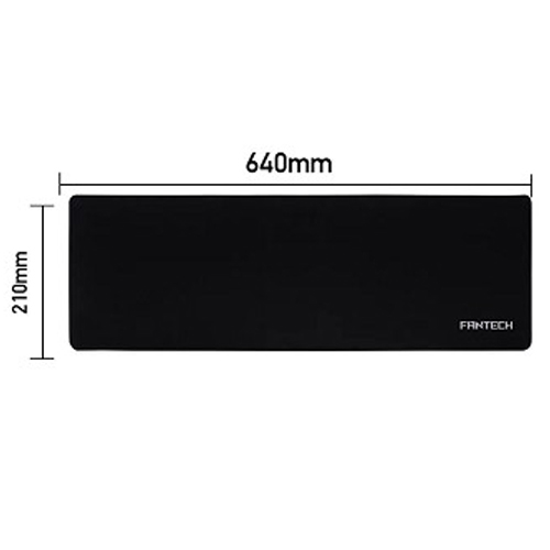 MOUSE PAD GAMER PRET, 21x64cm, FANTECH, MP64