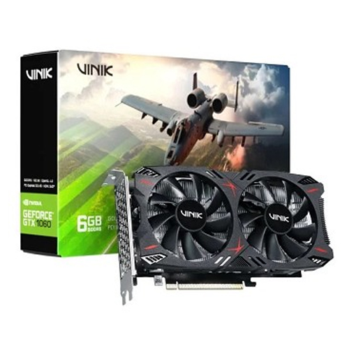 PL VIDEO GTX 1060, 6GB, GDDR5, 192 BITS, VINIK, GPUVK10606GB2F