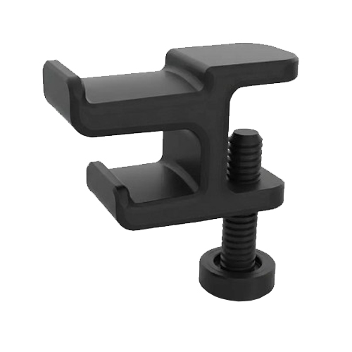 SUPORTE P/ HEADSET COM MORSA DE FIXAÇÃO