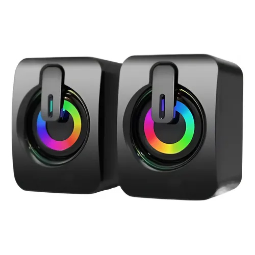 CAIXA DE SOM 6W, RGB, LEHMOX, LEY-1917