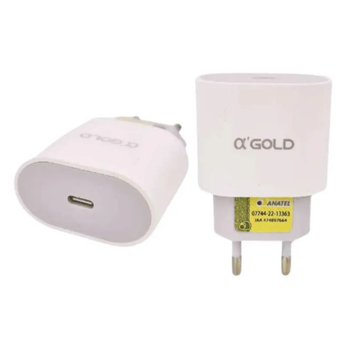 CARREGADOR TIPO C, 30W, GOLD, CA31-4