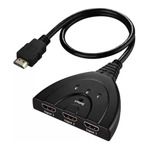 SWITCH HDMI 1X3, CHAVEADOR, KNUP, KP-AD133