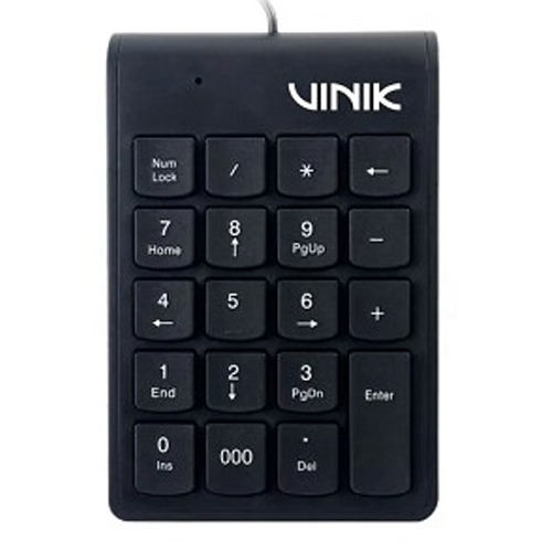 TECLADO NÚMERICO USB, 20 TECLAS, VINIK, DT91